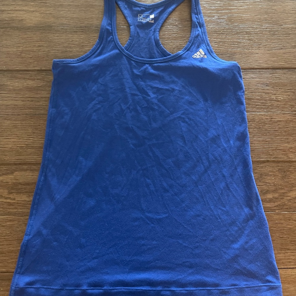 Adidas racerback tank top medium